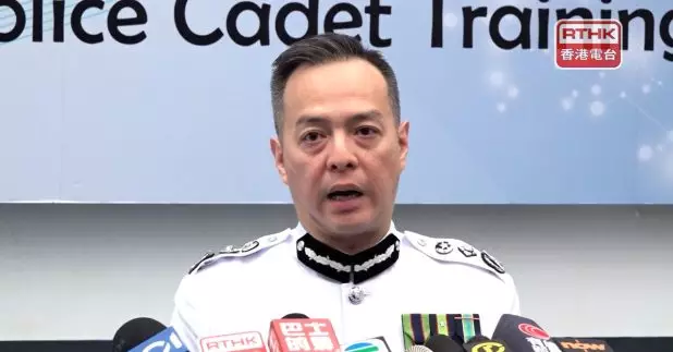 周一鳴提到，本港首三個月罪案數字有幾好的進展，但不能掉以輕心。（施華駿攝）