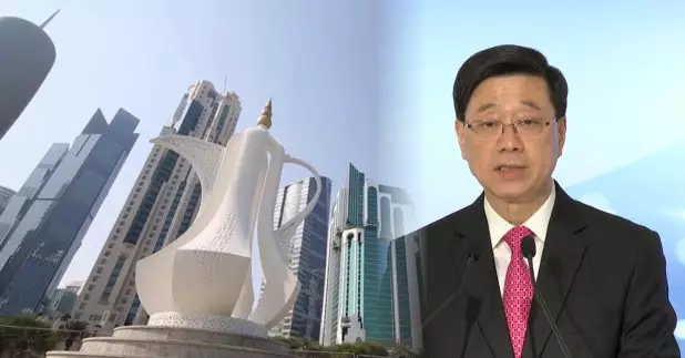 李家超明天率團啟程前往中東，訪問卡塔爾和科威特。他表示，中東地區發展迅速，資金充裕，正尋求分散風險，投資到中國和香港特區。(政府新聞處)