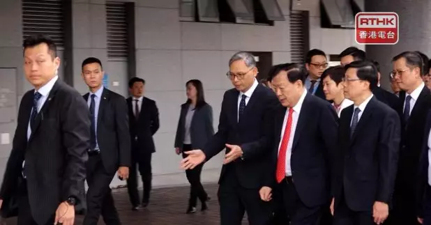 李家超指出，如有任何關於夏寶龍在港活動的信息，政府會適時發放。（港台資料圖片）