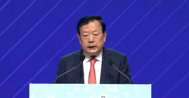 港澳辦主任夏寶龍於國安法論壇致辭。