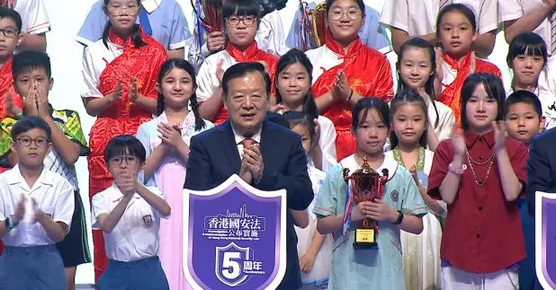 中央港澳辦主任、國務院港澳辦主任夏寶龍在《香港國安法》公布實施五周年論壇，發表主旨致辭。