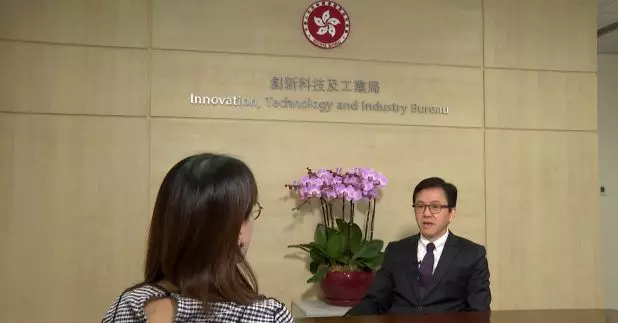 創新科技及工業局局長孫東接受本台《上任三周年》專訪。