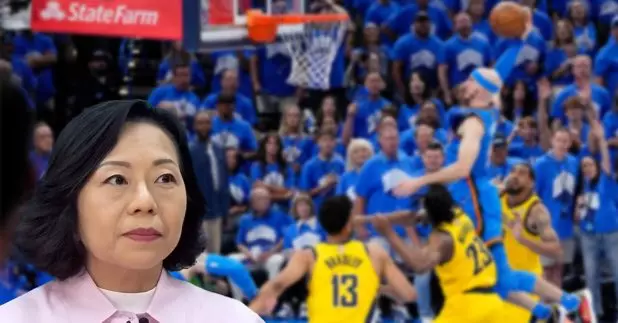 麥美娟指，籃球博彩稅沿用50%稅率是考慮到與非法外圍賭博之間的競爭問題。