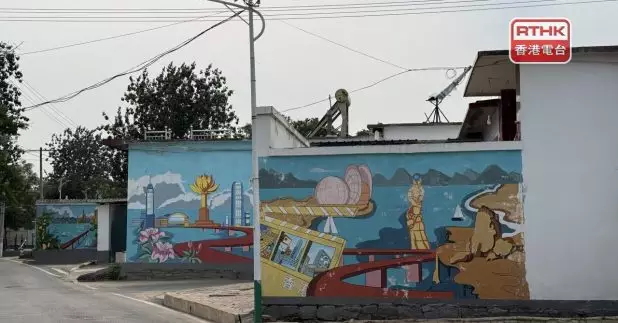 在港澳企業捐助下，葛溝村的基建、村貌都顯著提升。