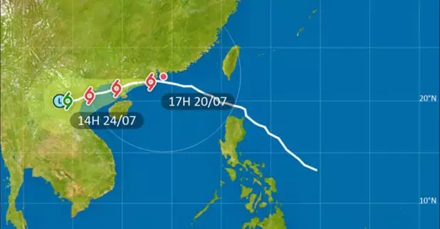 天文台將於晚上7時40分改發3號強風信號。