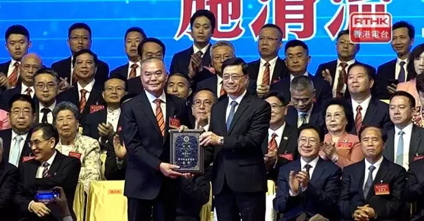 李家超稱福建與香港優勢互補，為國家新質生產力貢獻更多發展機遇。（鍾浩程攝）