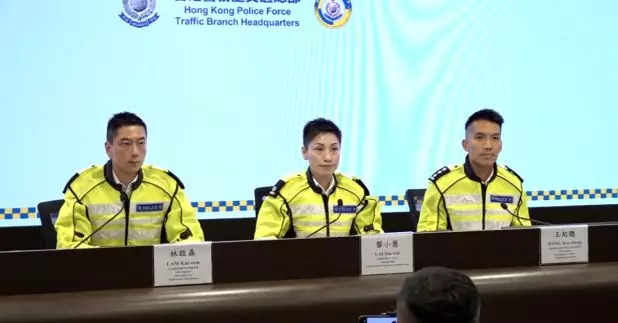 警方下星期起，將首次採用無人機作為新的交通執法工具，會先在指定的非市區路段，不定時在高空錄影搜證，相信能加強阻嚇。（劉澤浩攝）