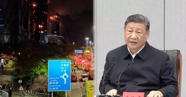 中共中央總書記、國家主席、中央軍委主席習近平，對大火遇難人員和殉職消防員表示哀悼，對遇難者家屬和受災人員表示慰問。