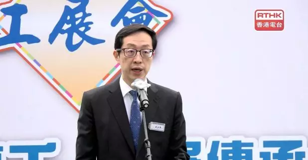 盧金榮表示廠商會已捐出1000萬元支援大埔宏福苑災民。(廖漢榮攝)