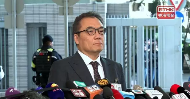 李桂華表示，國安處歡迎法院裁決。（劉澤浩攝）