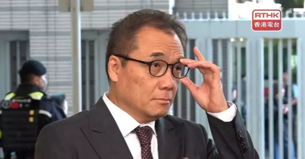 李桂華：炒作黎智英健康很差，都是心懷不軌的行動，想中傷制度。（劉澤浩攝）