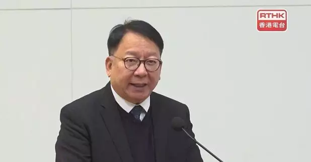 陳國基表示，在新一屆立法會開始前，希望就未來如何促進行政立法交流溝通，以及如何加強香港經濟發展，這兩個重要議題交流意見。（郭志強攝）