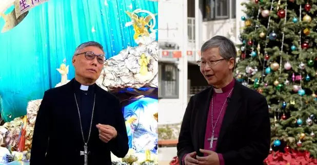天主教香港教區主教周守仁樞機在聖誕文告指。