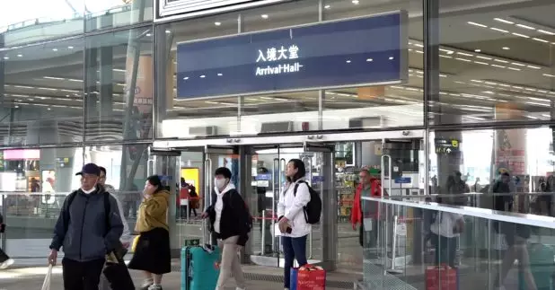 入境處早前預計，今天為陸路入境高峰期，會有大約69.5萬人次入境。（陳菀禧攝）