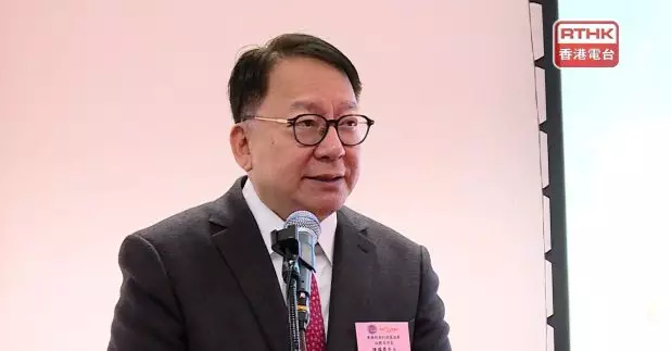 陳國基表示，愛國主義教育是關乎人心、細水長流的工作，必須以軟性和打動人心的方式進行。（張連登攝）