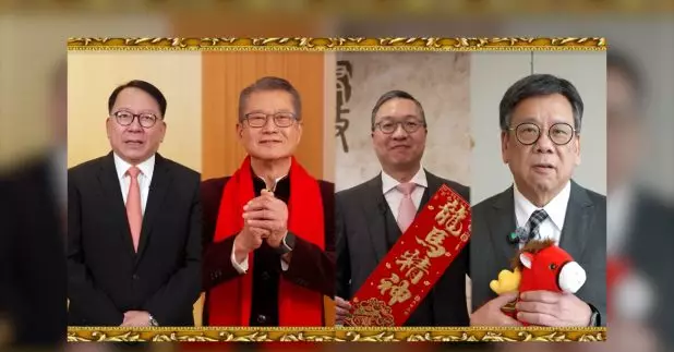 特區政府各司局長透過本台節目《千禧年代》向市民拜年。