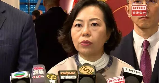 麥美娟表示，大埔宏福苑支援基金截至今天累計共有47億元。（張連登攝）