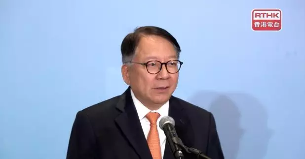 陳國基：特區政府一直非常支持殘疾人士運動發展。（孔令輝攝）