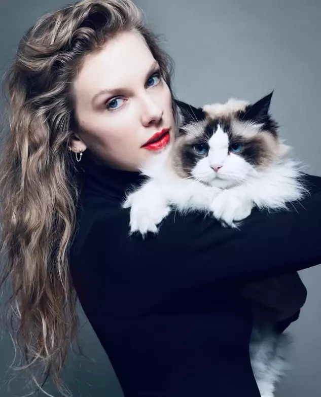Taylor Swift效應發威!英國Z世代掀「養貓潮」, 41%年輕人家中有喵星人。IG圖片@taylorswift