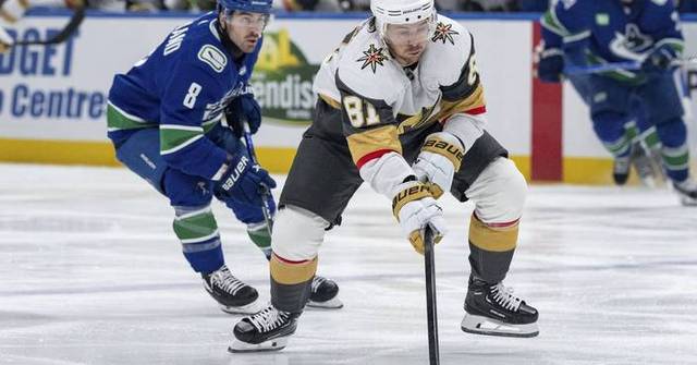 Garland Scores Twice As Canucks Beat Golden Knights 4-3