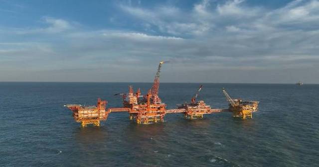 China’s gas field in the Bohai Sea produces over one billion cubic meters of natural gas