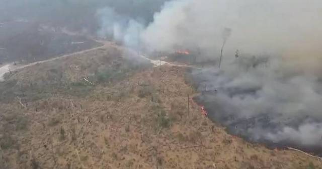 Wildfires, worst recorded drought in Brazil disrupt residents' daily lives