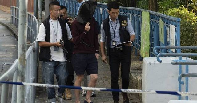 A man is arrested on suspicion of killing a woman in a Hong Kong park