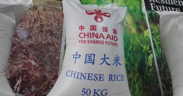 China provides rice aid to help Zambia tackle drought-induced hunger
