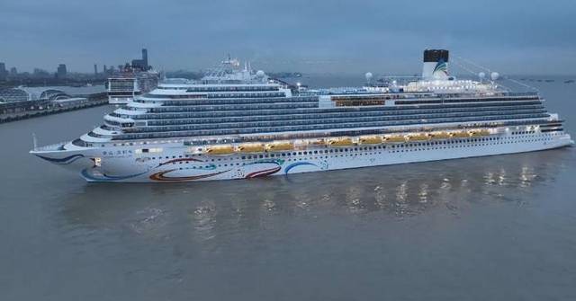 China S First Homegrown Large Cruise Ship Completes 100 Voyages