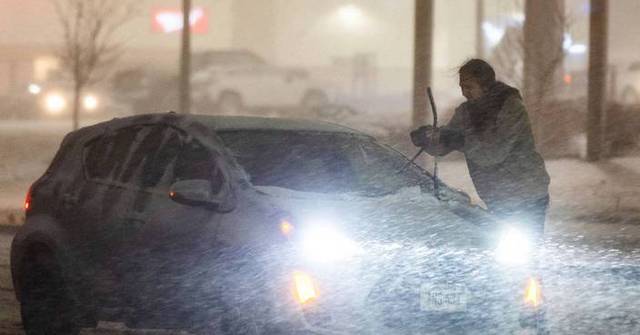 Powerful US storms create blizzard conditions and threaten to spawn ...