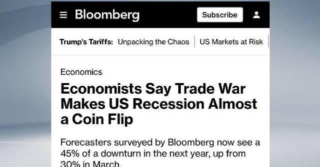 Tariff Policies Cut U S Economic Growth Forecast Media Report