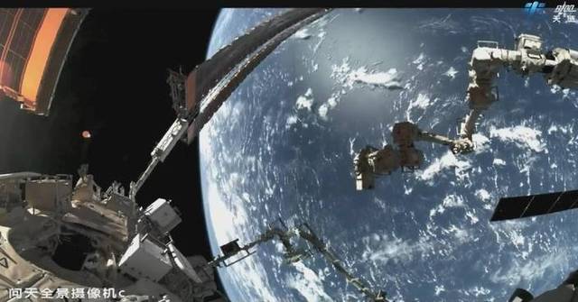 China's space station captures spectacular views of earth from orbit