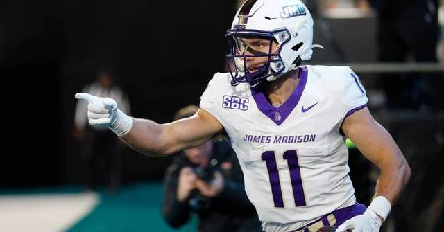 Post 8 Madison No. 20 James Madison routs Coastal Carolina 59-10 to complete perfect ...