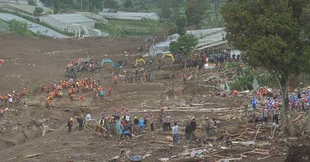 Landslide death toll from Indonesia's West Java rises to 26 amid intensified search operations