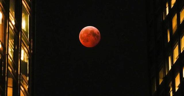 A total lunar eclipse will turn the moon blood red on Tuesday across ...