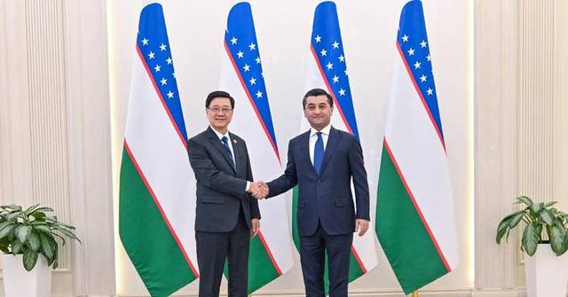 John Lee Leads Hong Kong Delegation to Strengthen Ties with Uzbekistan on Trade and Innovation