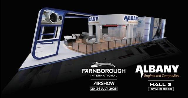 Albany Engineered Composites to Showcase Advanced Composite Technologies at the Farnborough International Airshow 2026