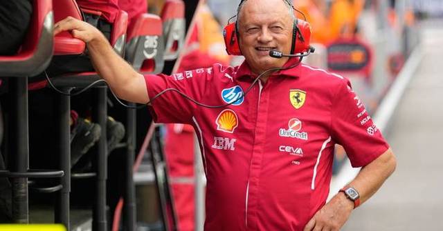 Ferrari team principal Fred Vasseur back at the track for Monaco Grand Prix after medical care