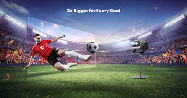 Upgrade Your Match Day Setup with JMGO Triple-Laser Projectors