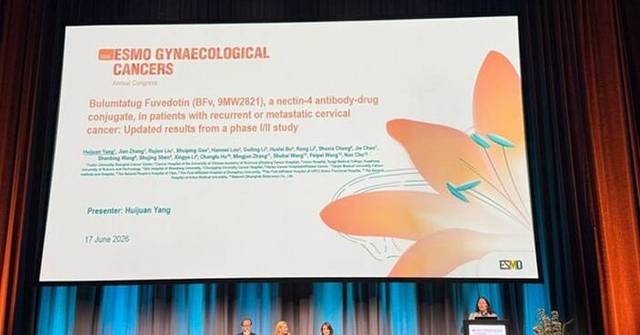 Mabwell Presents Clinical Results of Nectin-4-Targeting ADC 9MW2821 at 2026 ESMO Gynaecological Cancers Congress