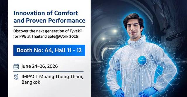 DuPont to Unveil New Tyvek® Innovation at Safe@Work 2026 in Thailand