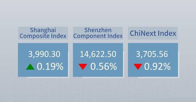 Chinese shares close mixed Tuesday