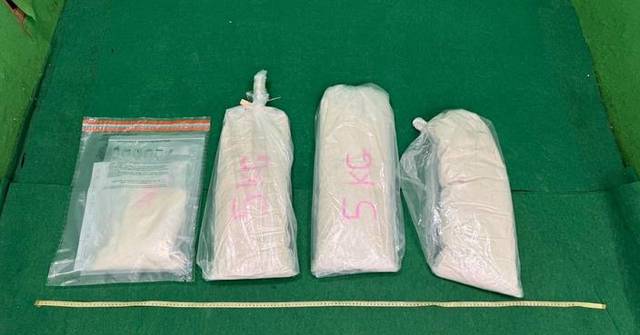 Ukrainian Man Arrested in Hong Kong for Trafficking 16kg of Ketamine and Poisonous Products