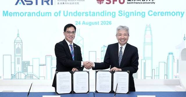 ASTRI and Saint Francis University Sign MoU to Advance AI-Enabled Biomaterials and Digital Health Innovation
