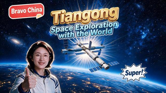 Bravo China: Tiangong : Space Exploration with the World