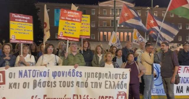 Thousands of Greek protesters rally against Rubio's visit amid anti-war ...