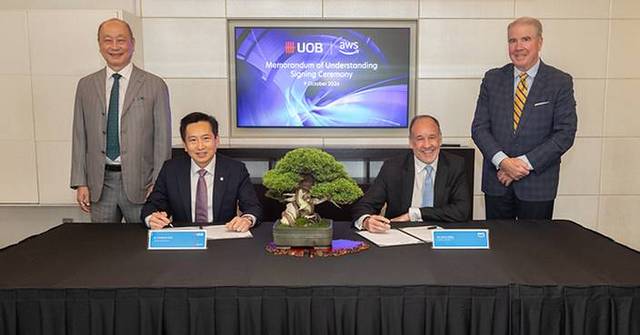 UOB and Amazon Web Services sign Memorandum of Understanding to explore AI-driven banking innovation across ASEAN