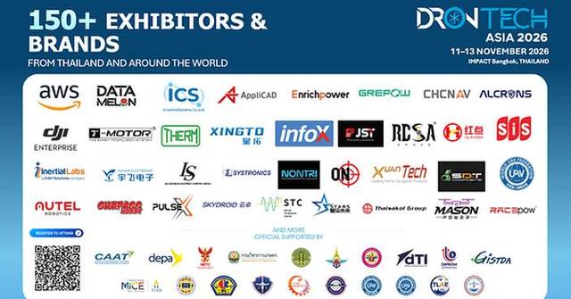 DronTech Asia 2026 Showcases the Technologies Shaping Asia's Fast-Growing Drone Industry