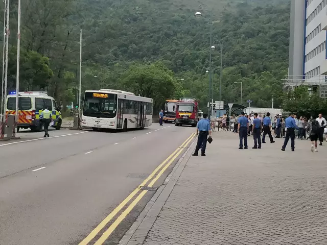 香港交通突發報料F/網民黄榮圖