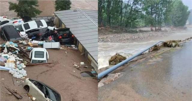 北京極端強降雨引發洪災釀30死 市郊鐵路星期二停運